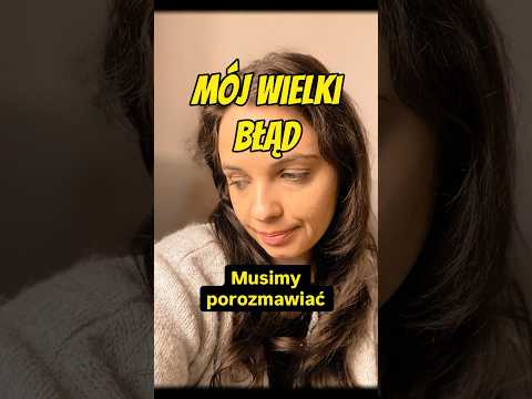 Oszukałam was i muszę to sprostować