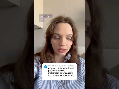 Czy świadek Jehowy może rozwieść się z katolikiem? #slub #rozwody #katolik
