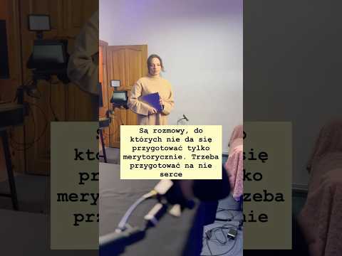 Cisza przed rozmową, która musi zostać wysłuchana