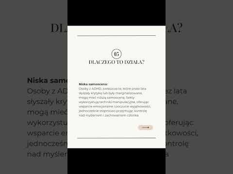 Czy #adhd to wrota do sekty?