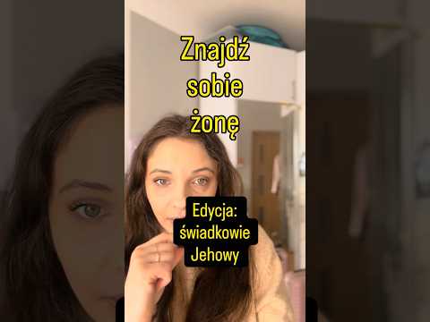 Weź sobie młodą żonę.  Będzie posłuszna. Raj chłopów ze zboru.